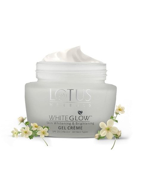 Lotus Herbals WhiteGlow Skin Whitening And Brightening Gel, Face Cream 